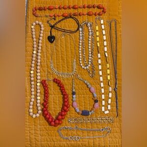 Super fun lot of designer and costume jewelry. Kate Spade, Cabi, Lucky Brand etc